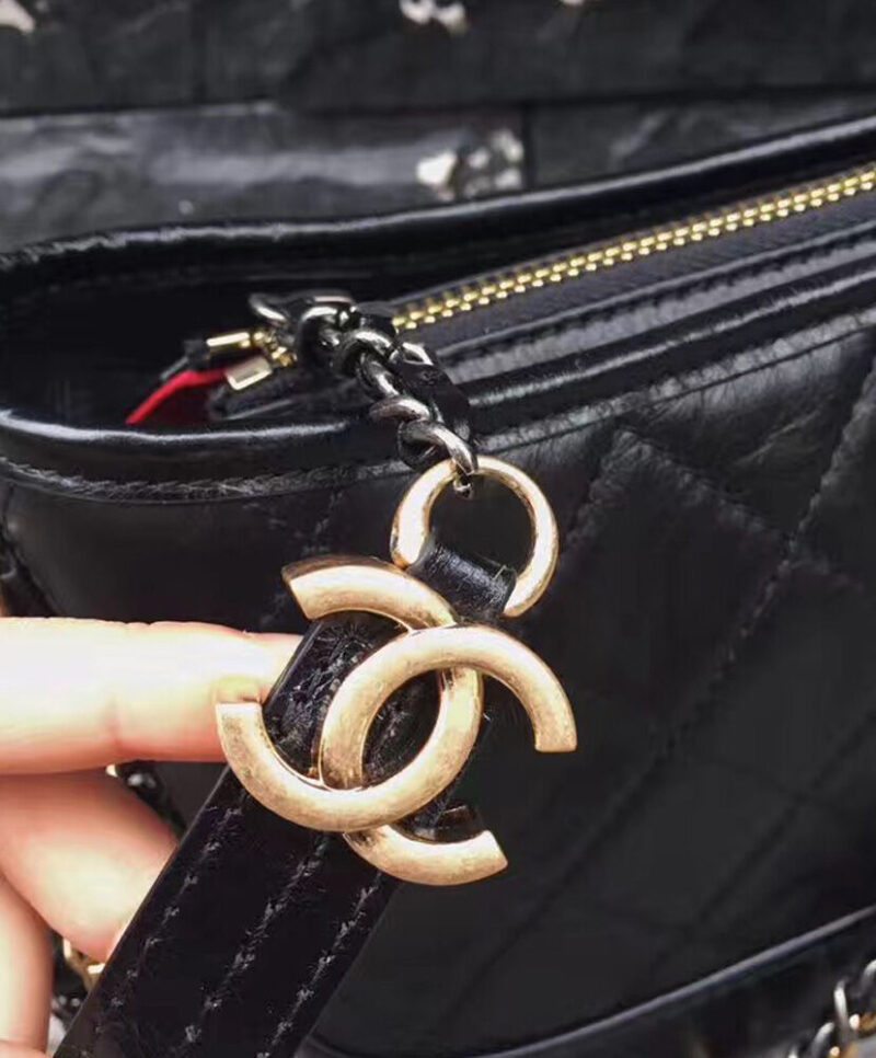 Chanel Gabrielle Small Hobo Bag A91810 Black